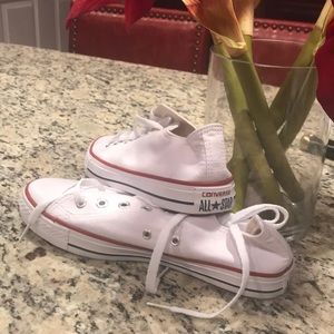 All Star Converse Optic White Sneakers! Brand New.